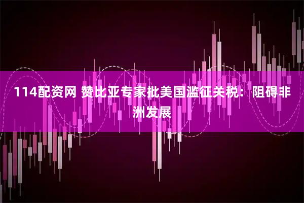114配资网 赞比亚专家批美国滥征关税：阻碍非洲发展