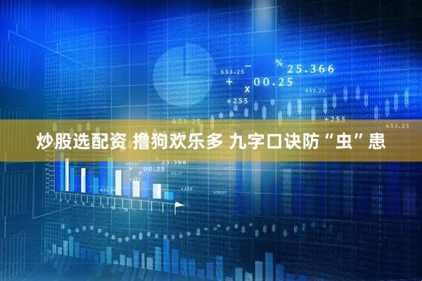炒股选配资 撸狗欢乐多 九字口诀防“虫”患